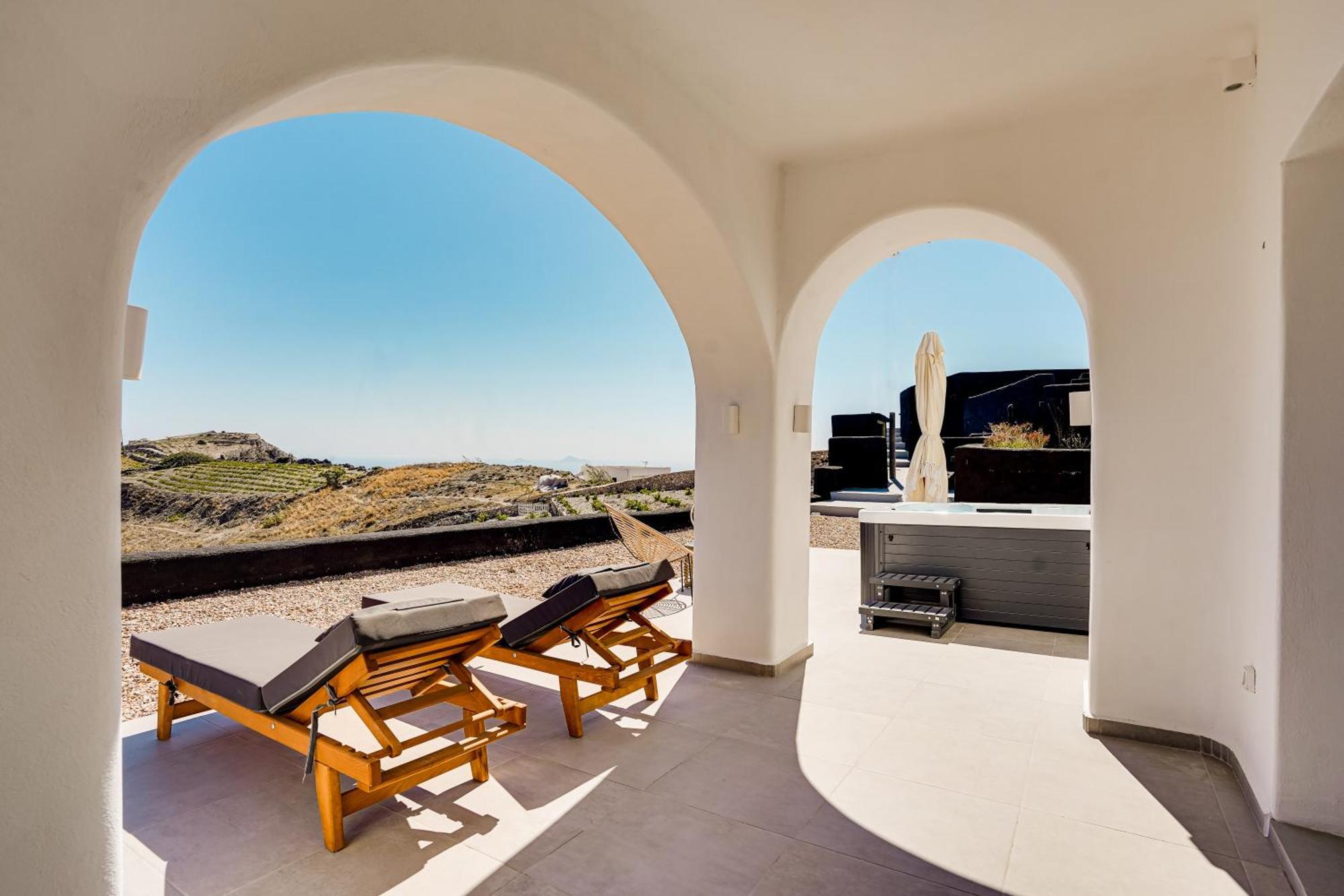 Acria Villas Пиргос Экстерьер фото